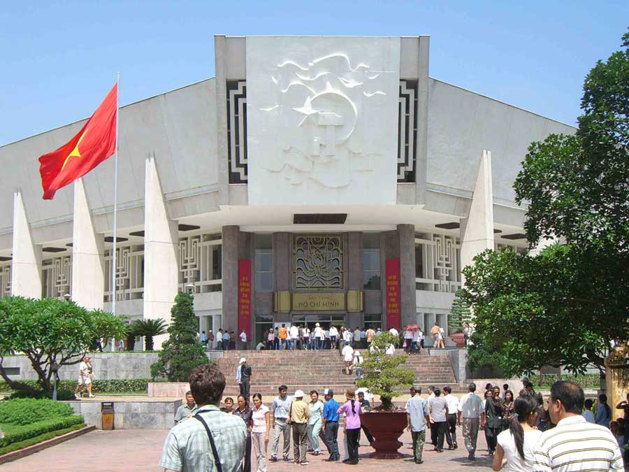 Entrance gate of Ho Chi Minh Museum