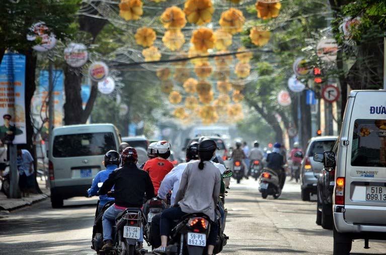 Just hop on a bike and go on a voyage around Saigon