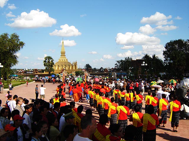 That Luang Full moon Festival