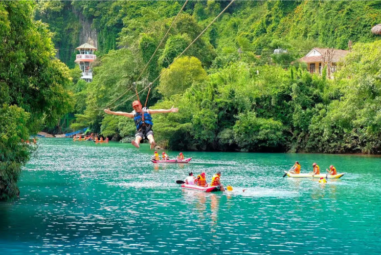 River Kayaking and Swimming in the Chay River