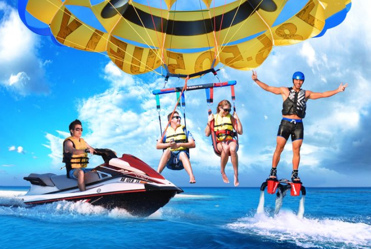 Water Sports at My Khe Beach - Surfing, Jet Skiing & Parasailing