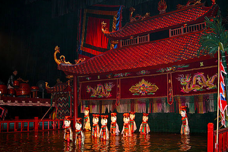 Traditional Water Puppet Shows & Cultural Performances