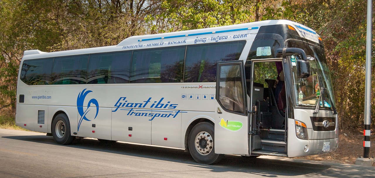 Giant Ibis Bus to Phnom Penh from Ho Chi Minh