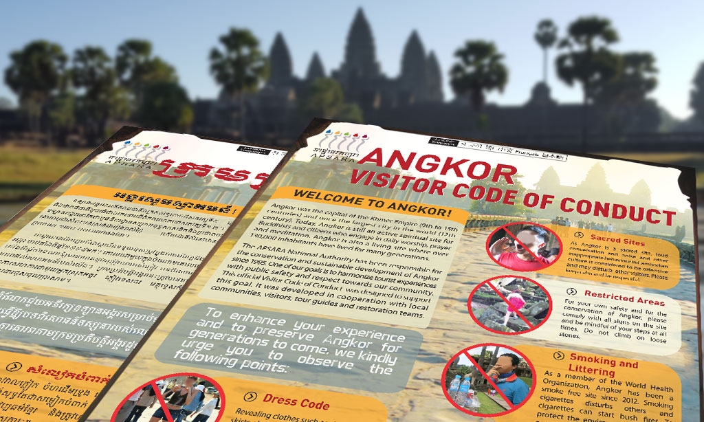 Angkor Wat Visitor Code of Conduct