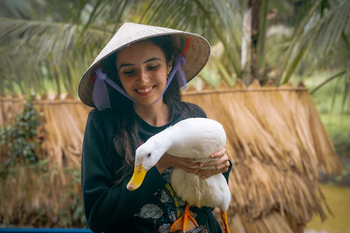 Duck Massage in Vietnam