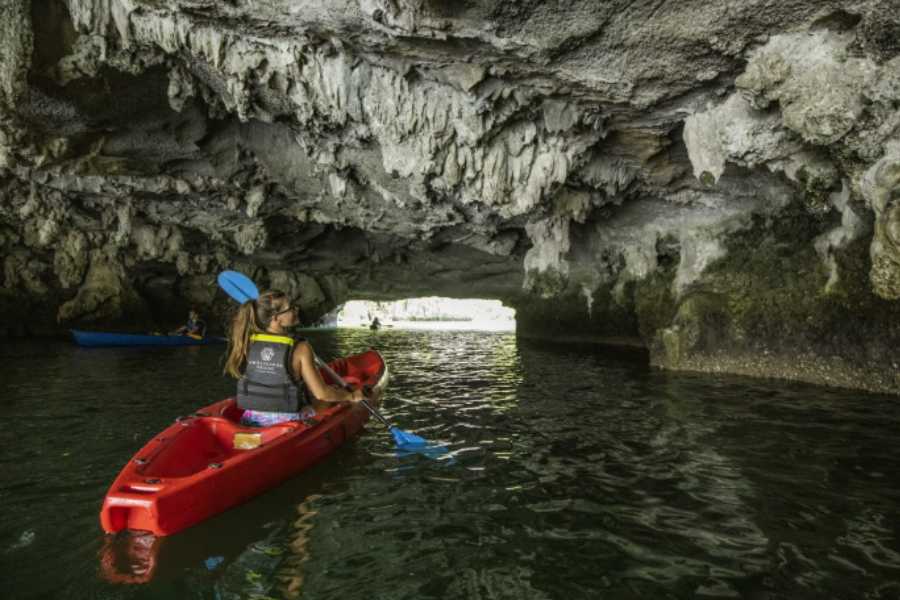 Kayaking Halong Bay
