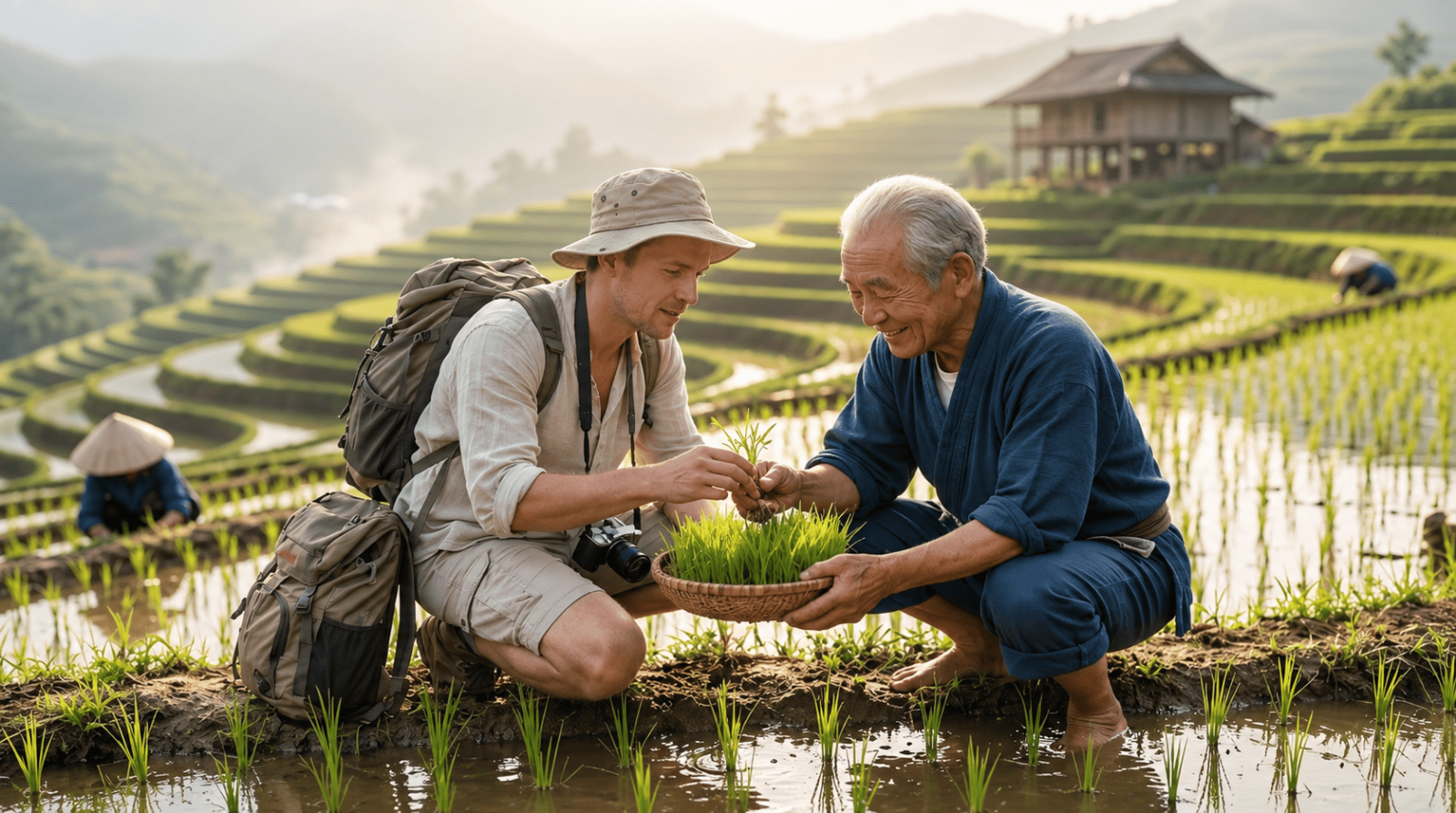 Morning Rice Planting Lesson