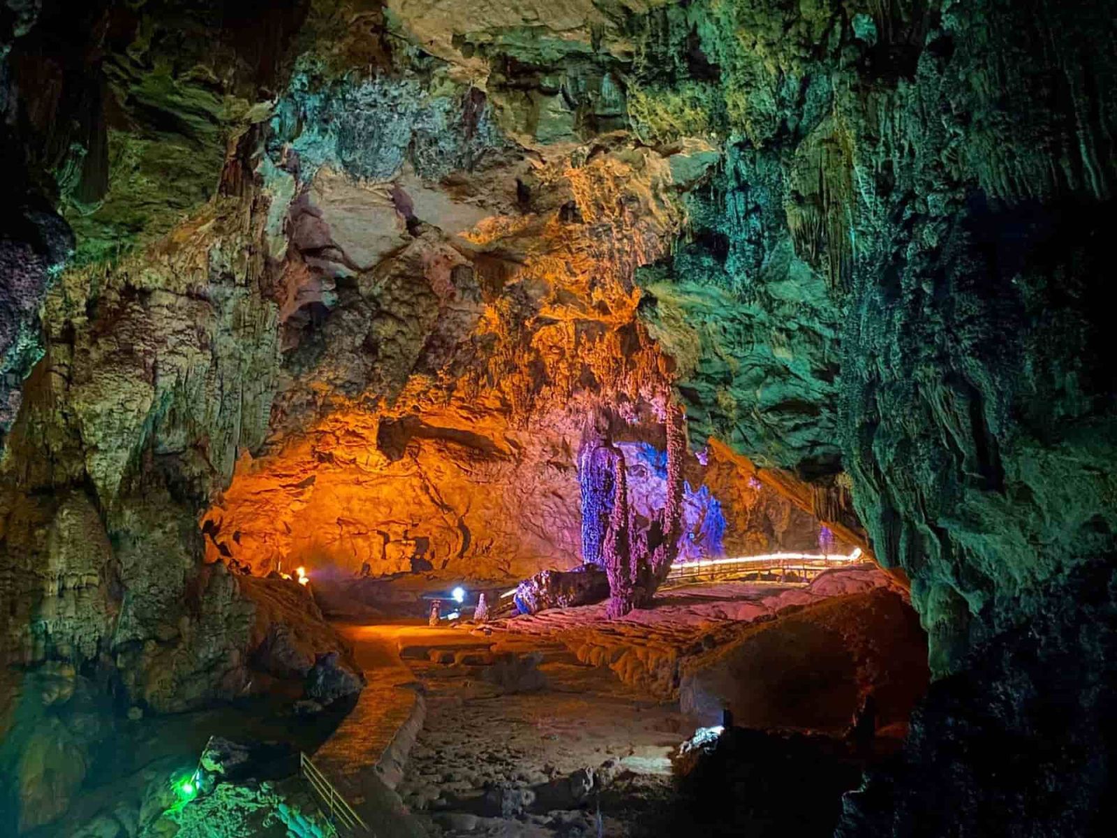 Nguom Ngao Cave in a Northern Vietnam