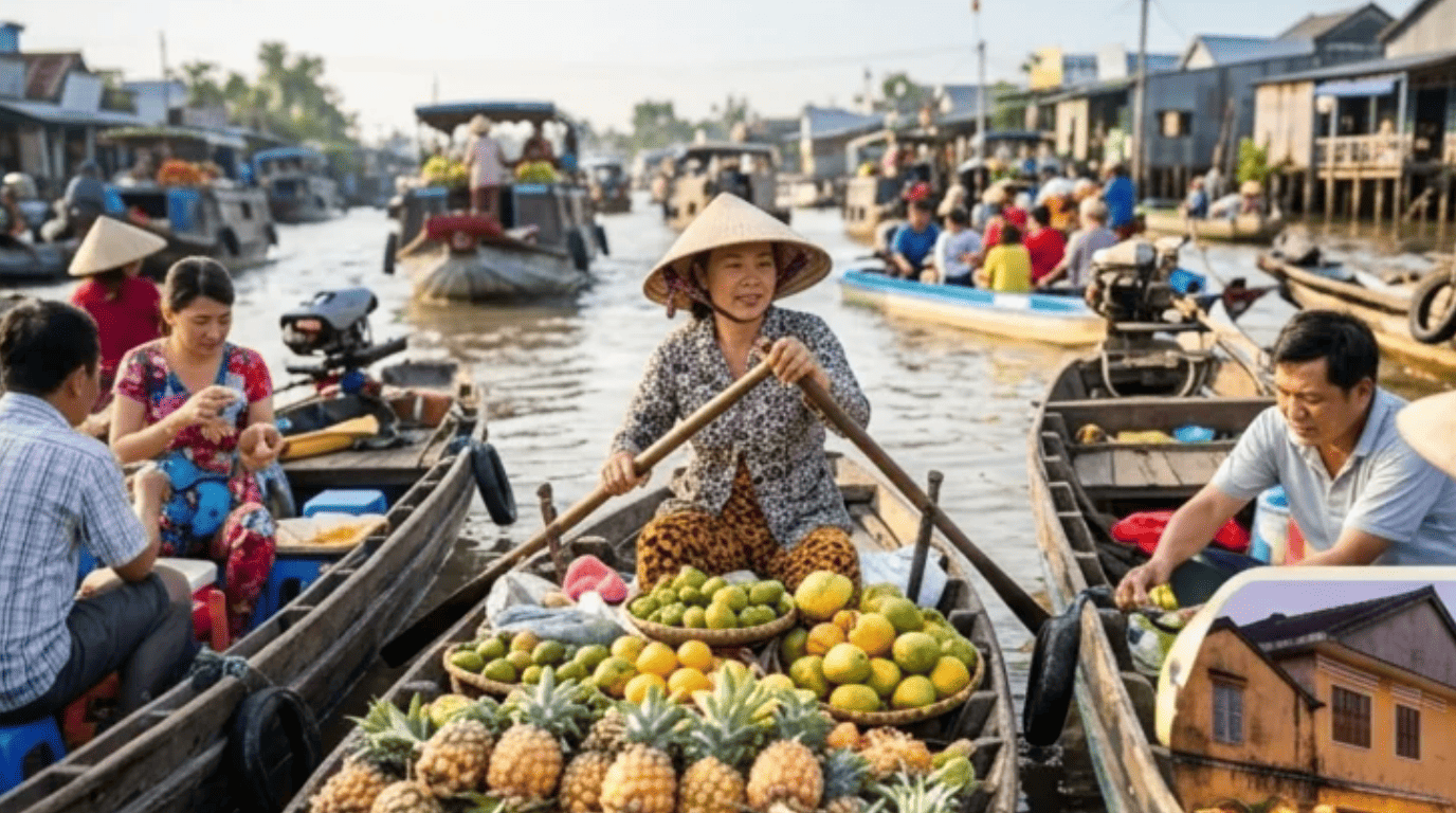 Vietnam Floating Market