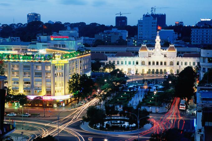 Ho Chi Minh in Christmas day