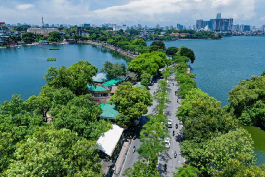 autum season in hanoi vietnam