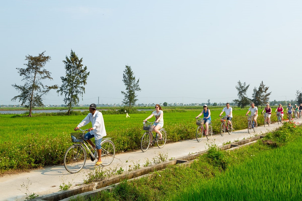 cycle to Tra Que Vegetable Village
