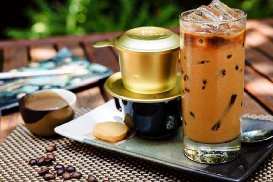 Vietnamese iced coffee (Cà Phê Sữa Đá)